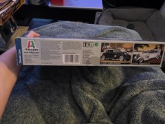 Mercedes Benz 540K Model Car Kit By Italeri No 3701 1/24 Scale
