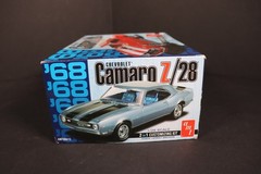 AMT 1968 Chevrolet Camaro Z/28 1/25 Model Kit 2 In 1 Open Box Sealed Parts (g2)