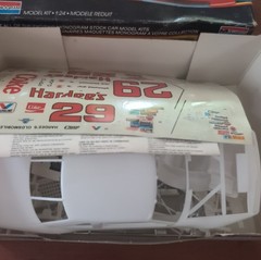 Monogram Hardee’s Oldsmobile Stock Car 1:24 Unassembled Kit Vintage