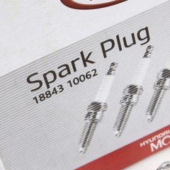 Genuine OEM (Hyundai) NGK Spark Plugs (Pack of 4) 18843-10062