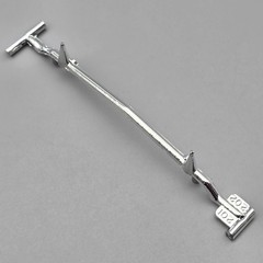 AMT 1/25 66 1966 Chevelle Parts Kitbash Chrome Custom Bumper #201