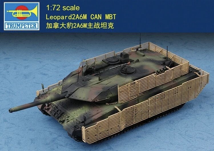 Trumpeter 07193 1/72 Canada Leopard 2A6M CAN MBT Model Kit