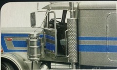 REVELL 1/25 PETERBILT 359 CONVENTIONAL TRUCK MODEL KIT 302 PARTS NEW 85-2627 F/S