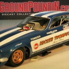Mickey Thompson Pistons & Rods 70’s Vega Funny Car 1/24th – 1/25th Scale Decals