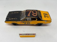VINTAGE MPC 1/25 SCALE 1970’S DODGE CHARGER JUNKYARD BUILT MODEL KIT
