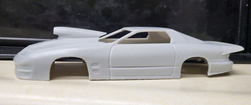 1/24 scale resin 3d printed Pontiac Firebird pro stock drag body model slot car
