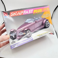 vintage AMT/Ertl Snap Fast Plus Plymouth Prowler model kit.