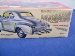 AMT 1941 PLYMOUTH 2’n1 FOUR PASSENGER COUPE 1:25 SCALE FACTORY SEALED
