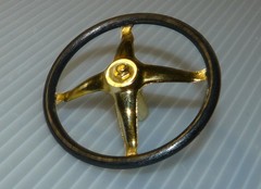1/10 -1/12 ? ( DS ) plastic 23T steering wheel