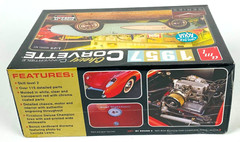 AMT 1957 Chevy Corvette Convertible Model Kit 1:25 Culture Series Sealed 1016/12