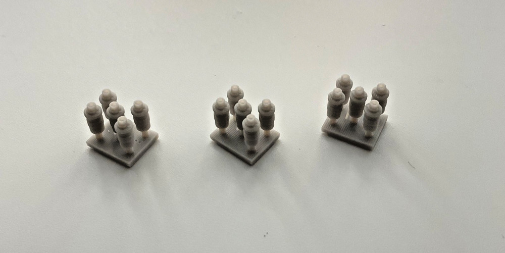 1/25 Scale Custom Ignition Coils 15pc Set High Detail Resin Engine Bay Parts