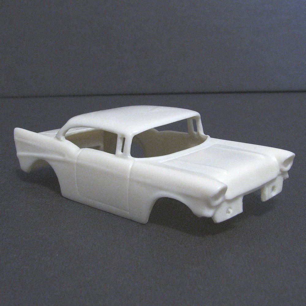 JFSL44 Jimmy Flintstone Resin H:O 1957 Chevy Bel Air Stock Gasser Slot Car Body