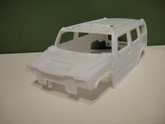 Revell – 1/25 – 2005 – HUMMER H2 California Wheels – #85-2867 – Open / Complete