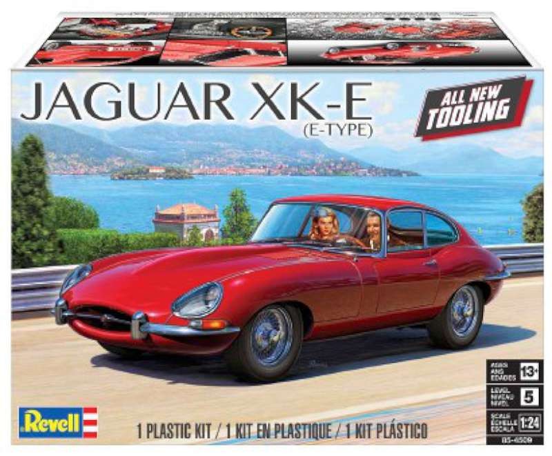 1/24 Jaguar XK-E (E-Type) Sports Car