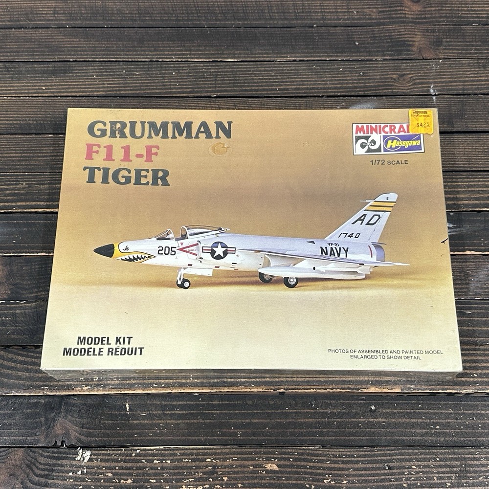 Minicraft 1/72 Military Aircraft Model Grumman F11-F Tiger #1151 NEW
