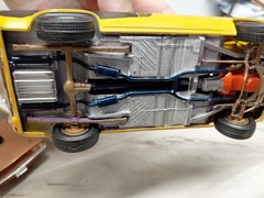 Model Junkyard/parts Plastic ,Nice Custom Car Lot Of 4 Mopars,dusty As Found