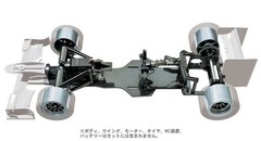 Tamiya 1/10 R/C F104 Ver. II Pro Black Sp. F-1 Grand Prix Ltd. Ed. 84336