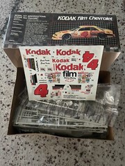AMT Ertl Ernie Irvan Kodak Film Chevrolet Lumina 1:25 Model Kit #6727 Open Box