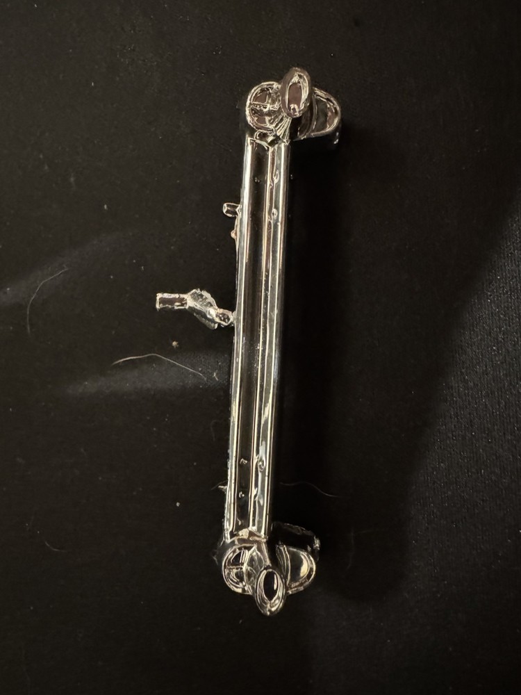 Revell 7383 57 Chevy Parts Kit Bash Chrome Rear Bumper #105