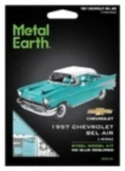 Fascinations Metal Earth 1957 Chevrolet Bel Air Model Kit Steel Model ME1010