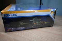 1/350 Star Trek Klingon K’t’inga Class Battle Cruiser IKS Amar Plastic Model Kit