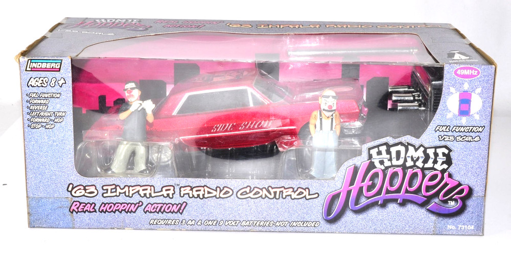 Lindberg Homie Hoppers ’63 Impala Lowrider 1/25 RC Model Kit Vintage Lowrider JP