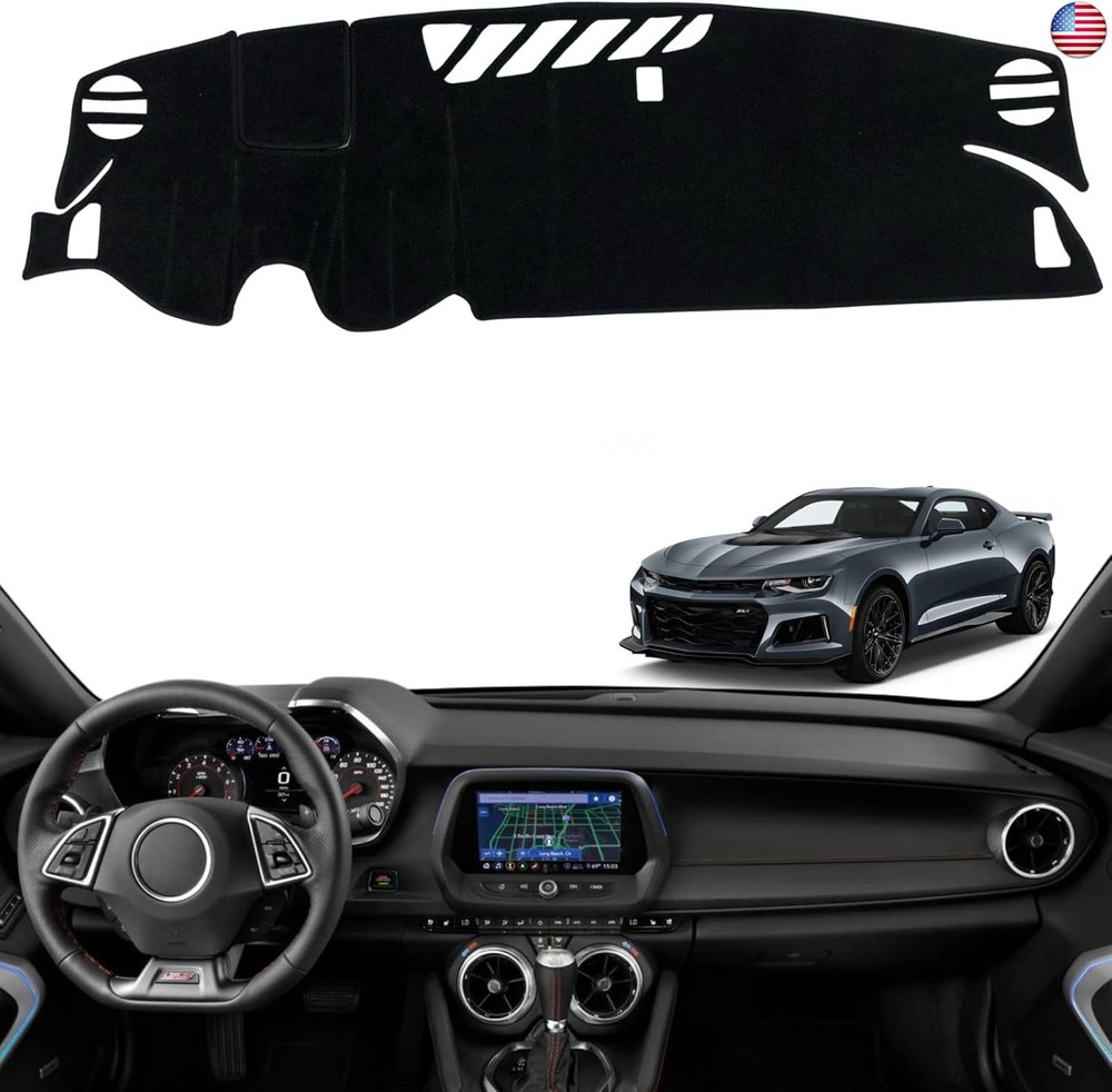 Non-Slip Dash Cover Dashboard Cover Mat Custom Fit Center Console Cover