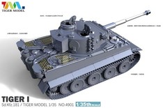 Tiger 4901 1/35 Sd.Kfz.181 TIGER I 1942-1945 EARLY WW2 GERMAN HEAVY TANK