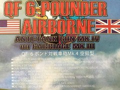 AFV CLUB 1/35 WW II BRITISH AIRBORNE QF 6-POUNDER ANTI-TANK GUN MKIV # 35219 F/S