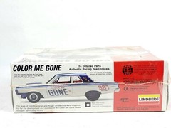 Lindberg 1964 Dodge 330 Super Sport Color Me Gone Model Kit 1/25 NEW / SEALED