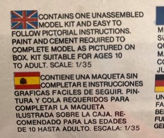 NISB Centurion MK III British Army Tank Minicraft 1/35 Plastic Model Kit #1311