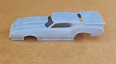 ABS-LIKE RESIN 3D PRINTED 1/25 1972 OLDS CULASS OUTLAW PRO MOD BODY