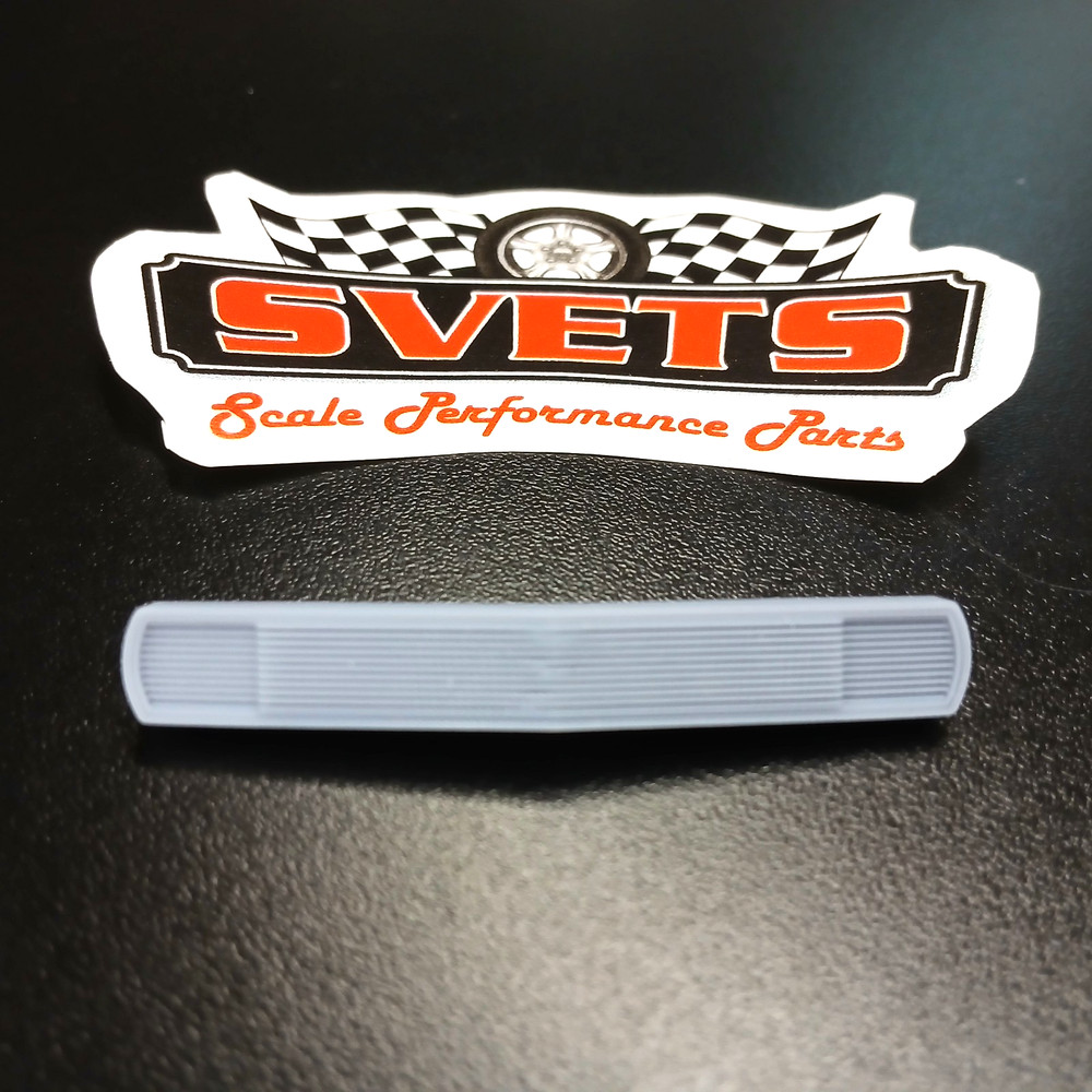 Vintage 1968 Chevrolet Camaro NO RS Logo Grille w/Headlight Doors 3D Resin 1/25