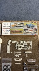 JO-HAN USA OLDIES 1/25 ’60 DESOTO ADVENTURER HARDTOP MODEL KIT UNBUILT C-4460