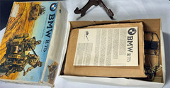 ESCI MOTORCYCLE BMW R / 75 W SIDECAR SCALE 1/9TH MODEL KIT BOX `86′ APEX SPIELWA