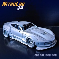 1:25-1:24 Scale C7 Corvette Bodykit