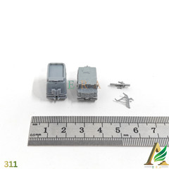 1/144 Scale Bv 206 Tracked All-Terrain Vehicle Resin Model Kit Unpainted
