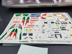 Hasegawa 20371 1/24 Model Car Kit Toyota Corolla WRC Safari Rally Kenya’98 Sainz