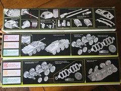Dragon 1/35 Sd.Kfz.234 Puma Armored Car Model Kit Lot 6256 6786 6772