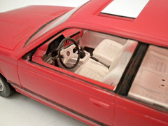 Monogram #2275 1981 BMW 635 Csi 1/24 Scale Model Car includes Build Sheet BUILT