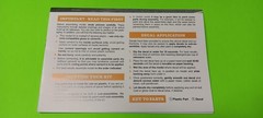 Instruction Sheet 1970 Ford F150 F250 F350 Ramp Truck Moebius 1/25