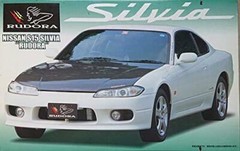 Rare kit Fujimi 1/24 Auto Gallery AG43 Nissan S15 Silvia Rudra Brand JP 9300