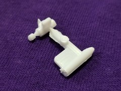 57 Chevy Bel Air 2DR sedan STEERING BOX #395 from Revell 1:25 Model Kit 1957