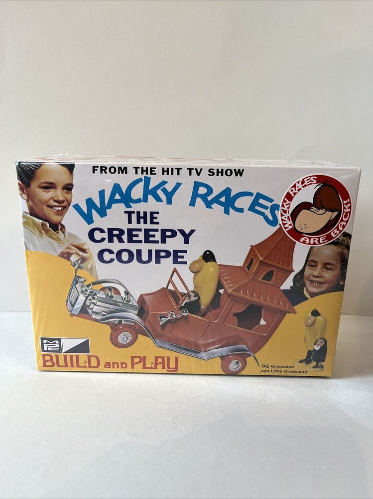 1:25 Wacky Races: Creepy Coupe Figure Snap MPC Model Kit Big Little Gruesome