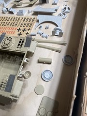 Panther G – 1/24 Scale Bandai Assembly & Paint Started, Rough Box, Please Read