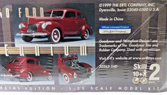 AMT 1939/40 Ford Coupe & 1950 Ford Convertible 1:25 Model Kits NIB Film Sealed