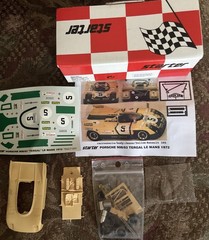 Starter Porsche 908/03 Tergal Le Mans 1972 Resin Car Kit 1:43 Made In France