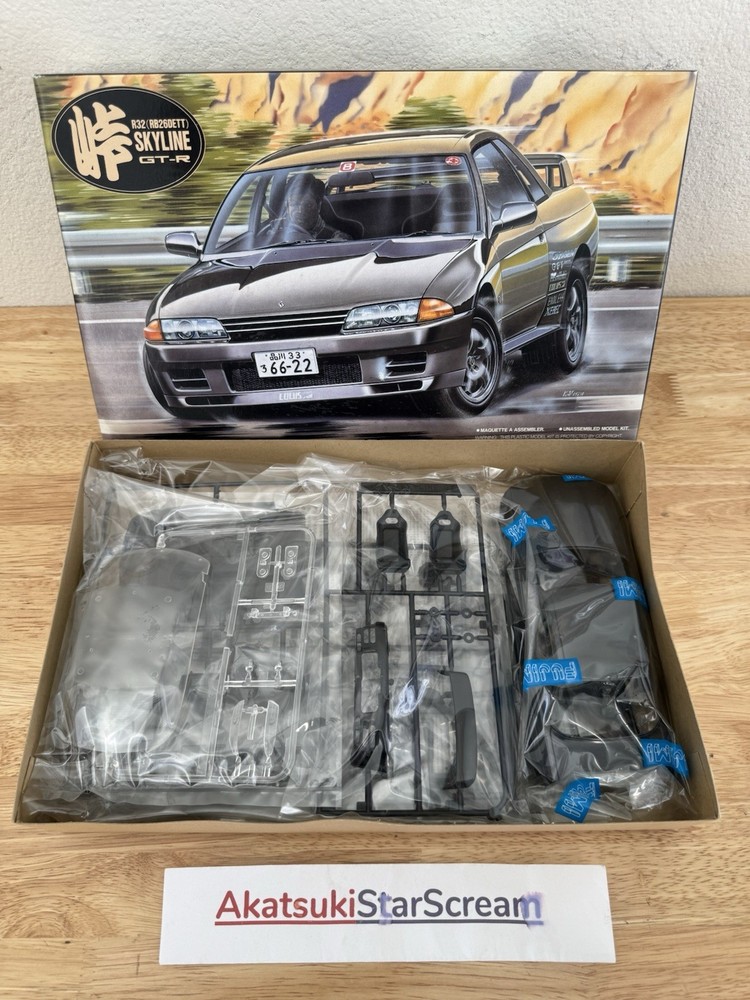 Fujimi 1/24 Scale Nissan Skyline GT-R R32 BNR32 Model Kit Japan VERY RARE MIB