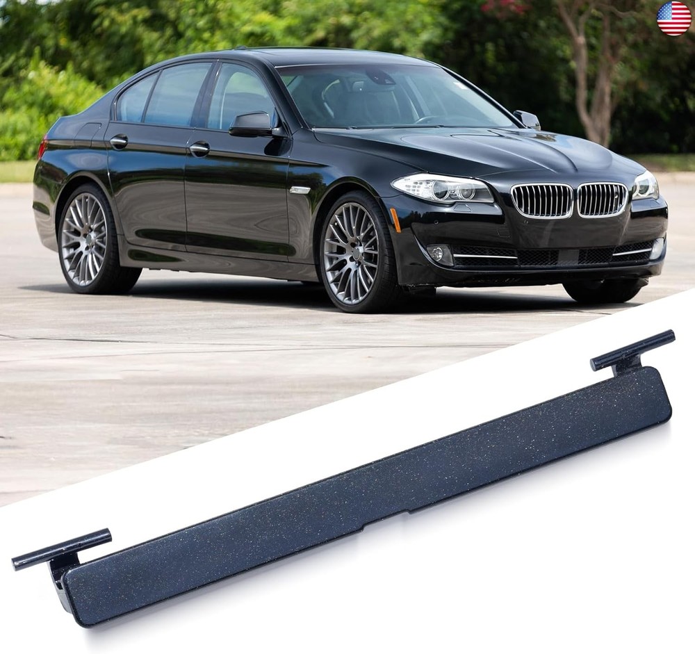 Jaronx Compatible with BMW Roof Rack Port Cover (Black Sapphire Metallic) for 5