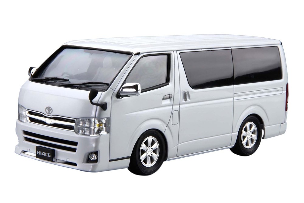 AOSHIMA The Model Car Toyota TRH200V Hiace Super GL 10 1/24
